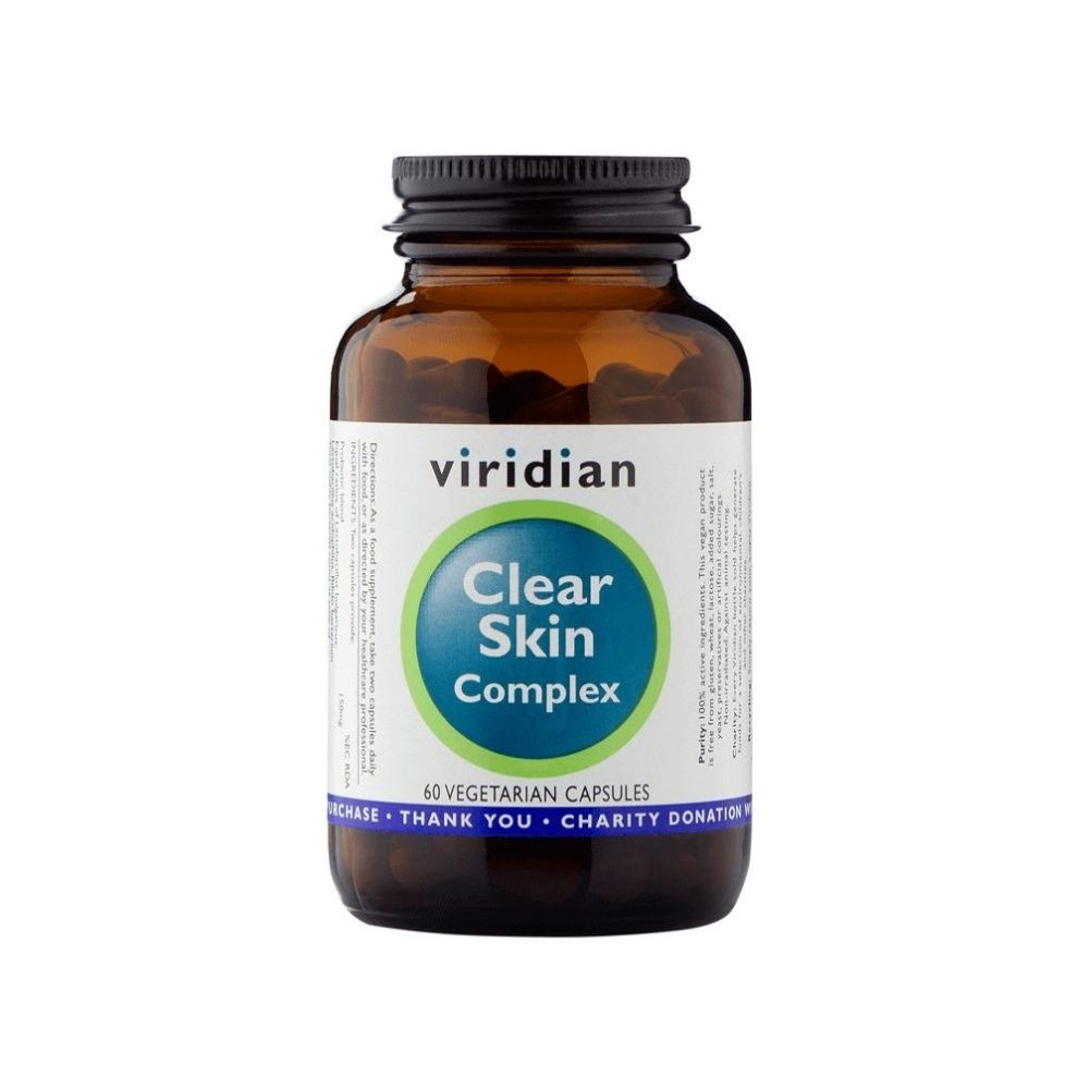 Přírodní péče o pleť - Clear Skin Complex Viridian 60 kapslí