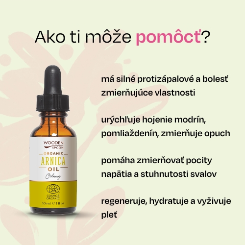 Arnikový olej Wooden Spoon 30 ml