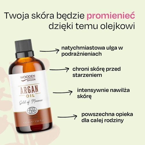 Olej arganowy Wooden Spoon 100 ml