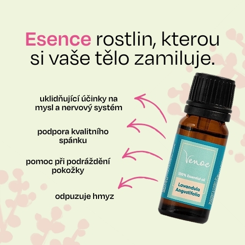 Esenciální olej Levandule Venoc 10ml