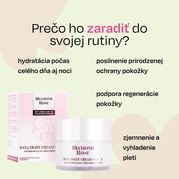 Deň & Noc krémové sérum Diamond Rose Biofresh 50 ml