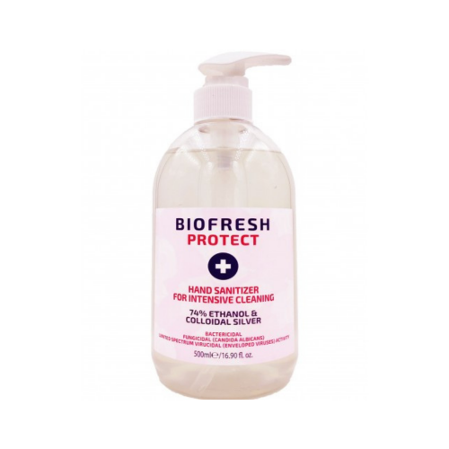 Čistiaci Dezinfekčný Antibakteriálny gél na ruky 74% etanol Biofresh 500 ml