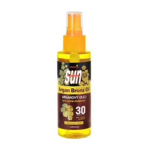 Levně Opalovací olej SUN Argan oil SPF 30 Vivaco 100 ml