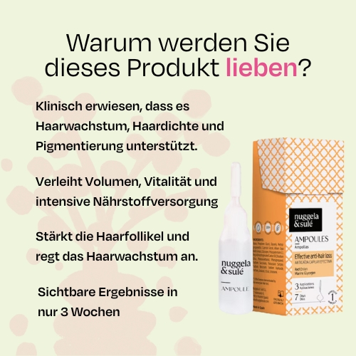 Wirksame Ampulle gegen Haarausfall Nuggela & Sulé 10ml