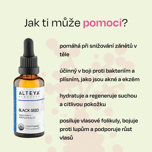 Černuchový olej 100% Alteya Organics 50 ml