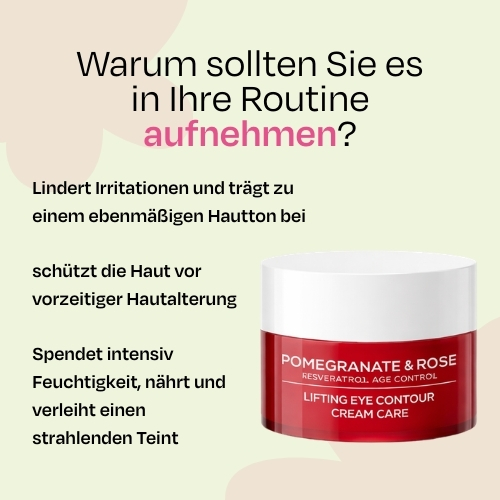 Lifting-Augencreme Pomegranate & Rose 25ml