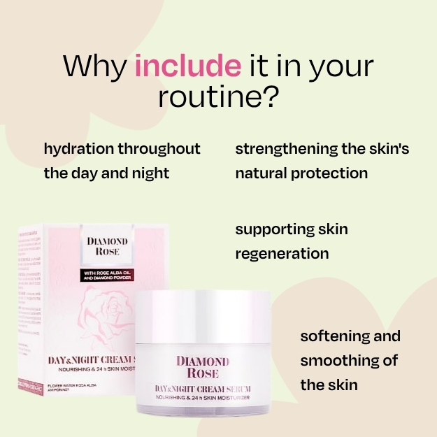 Day & Night cream serum Diamond Rose Biofresh 50 ml