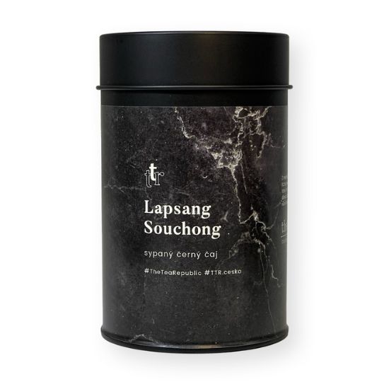 Levně Sypaný čaj Lapsang Souchong v dóze The Tea Republic 75g