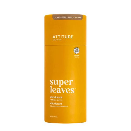 Prírodný tuhý dezodorant ATTITUDE Super leaves - citrusové listy 85g