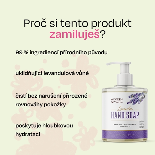 Tekuté mýdlo Levandule Wooden Spoon 300ml
