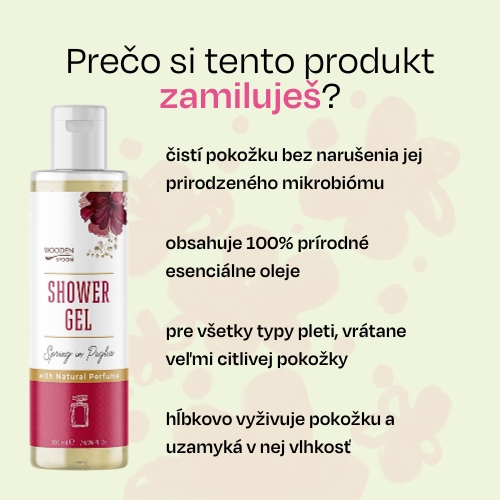 Sprchový gél "Spring in Puglia" Wooden Spoon 200ml