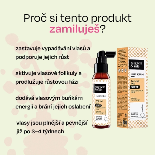 Sérum proti vypadávání vlasů Forte Nuggela & Sulé 70ml