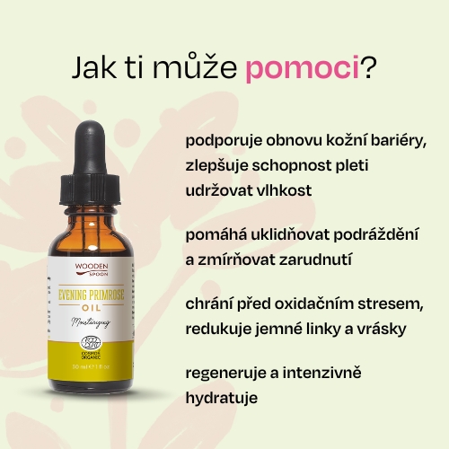 Olej z pupalky dvouleté Wooden Spoon 30 ml