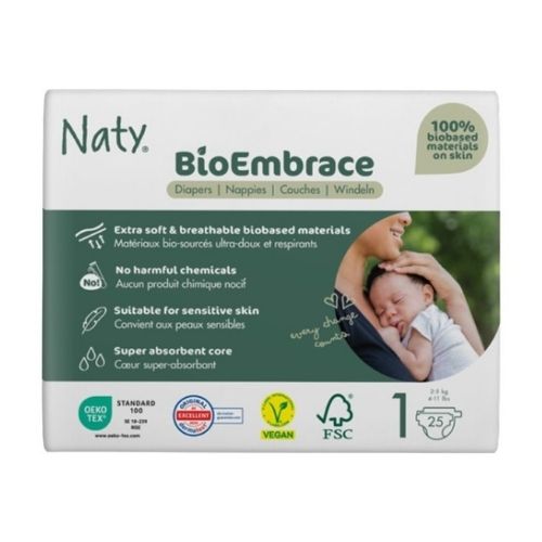 Plienky Naty Newborn 2 - 5 kg 25ks