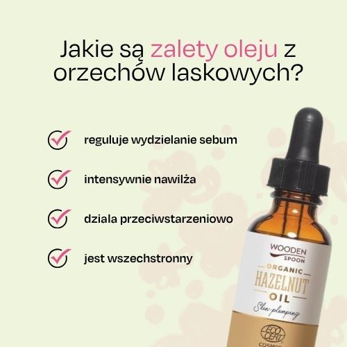 Olej z orzechów laskowych Wooden Spoon 30ml