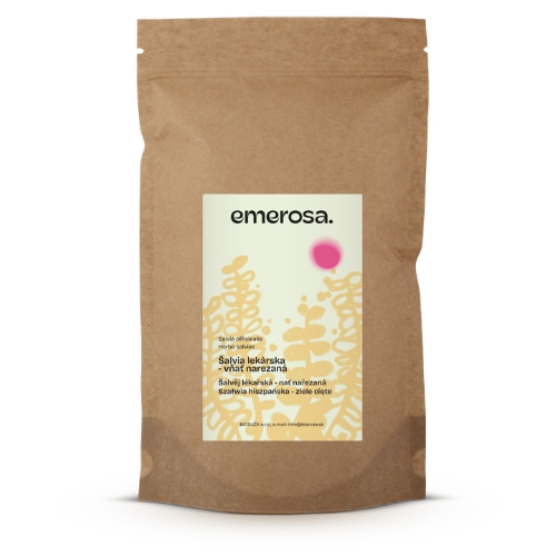 Šalvia lekárska - vňať narezaná - Salvia officinalis - Herba salviae Emerosa 1000 g