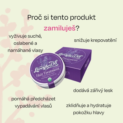 Maska na vlasy s levandulí Alteya Organics 40ml