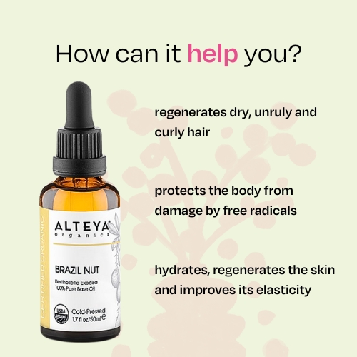 Brazil Nut Oil 100% Alteya Organics 50 ml