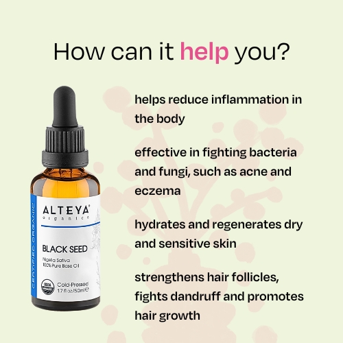 Black Cumin Oil 100% Alteya Organics 50 ml