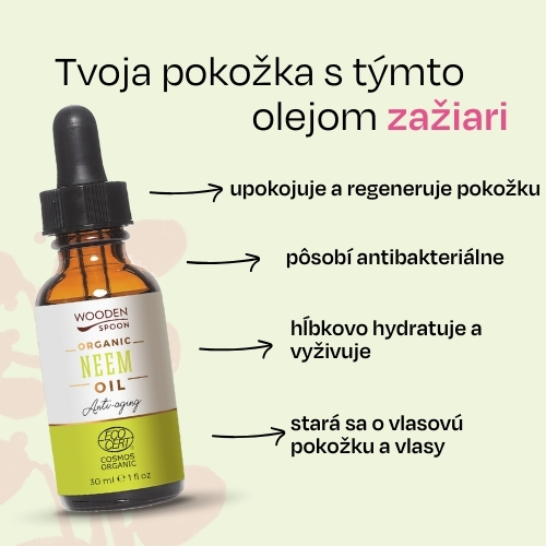 Nimbový olej Wooden Spoon 30 ml