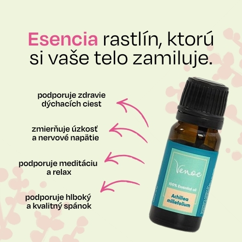 Esenciálny olej Rebríček Venoc 10ml