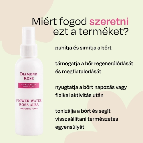 Fehér rózsavíz Diamond Rose Biofresh 150 ml