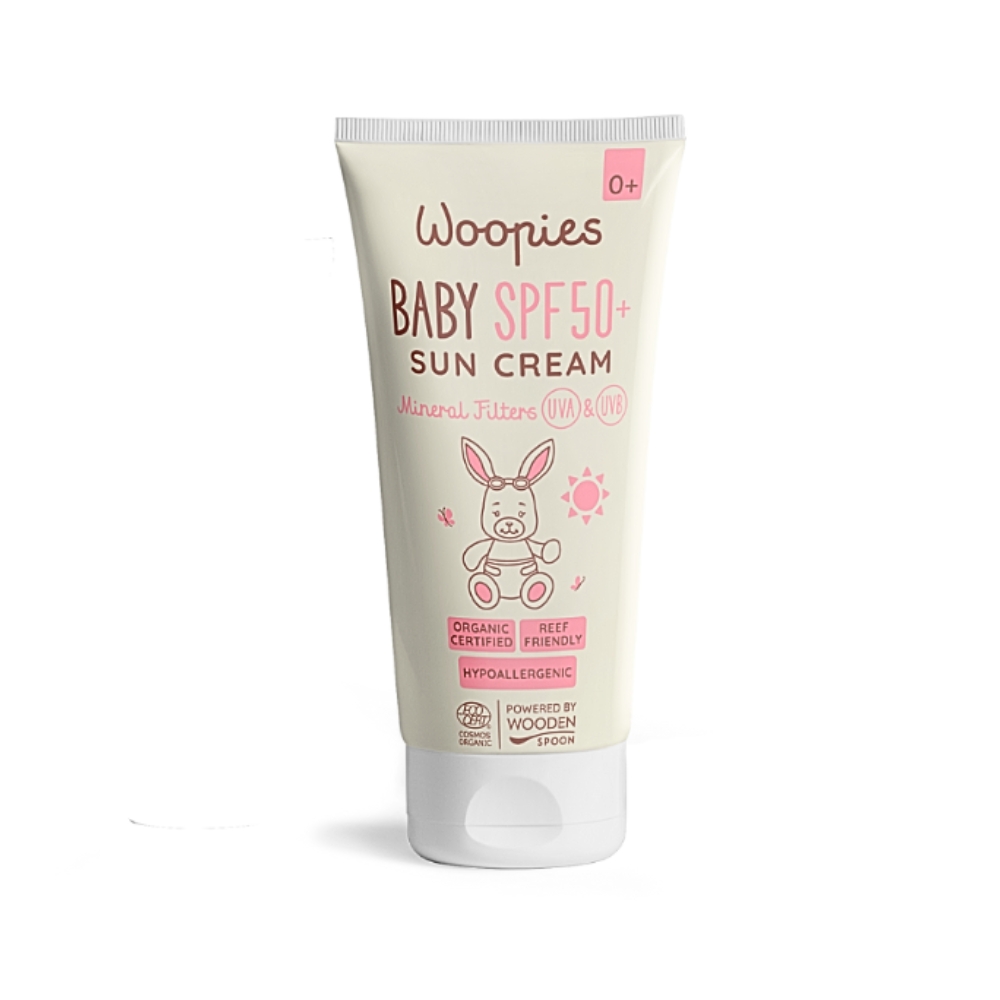 Woopies detský organický opaľovací krém SPF50+ Wooden Spoon 100ml