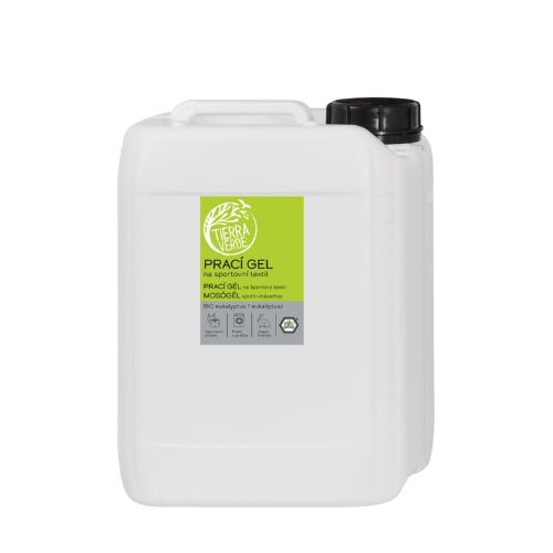 Levně Prací gel na sportovní textil s BIO eukalyptovou silicí (kanistr) Tierra Verde 5l
