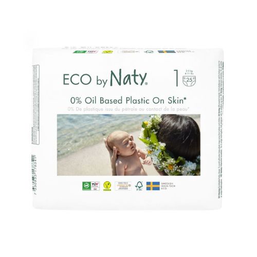 E-shop Plienky ECO by Naty Newborn 2 - 5 kg 25ks