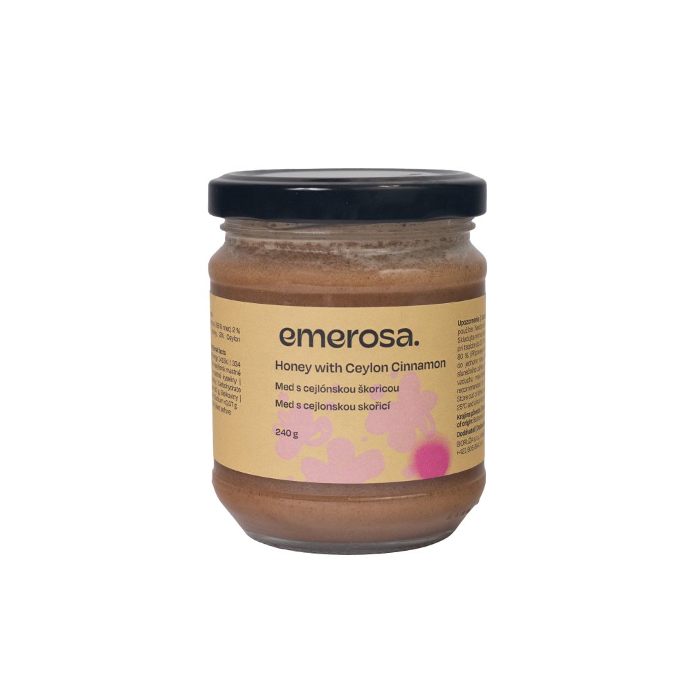 Med s cejlónskou škoricou Emerosa 240g