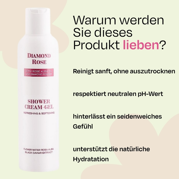 Belebendes Duschgel Diamond Rose Biofresh 200 ml