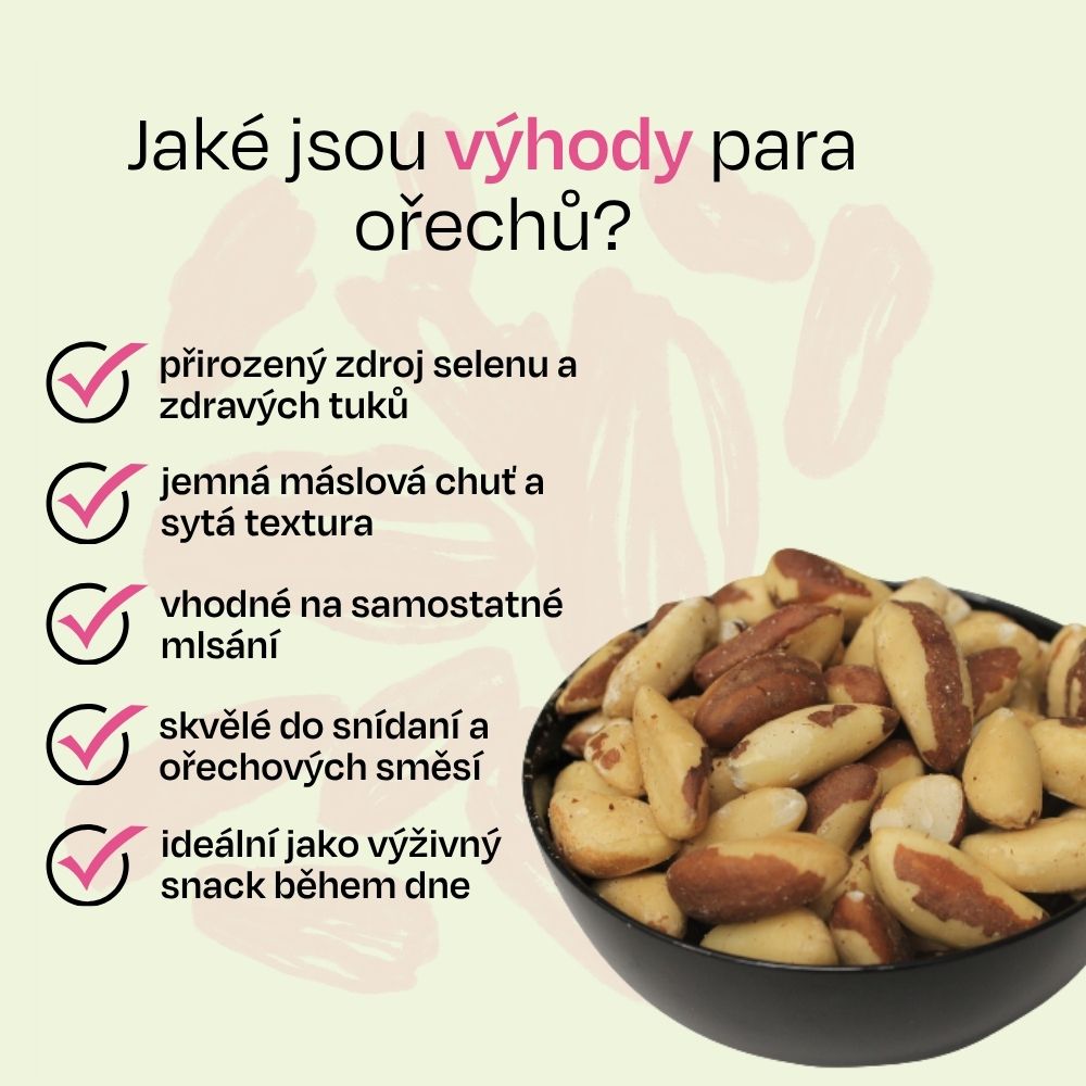 Para ořechy natural Emerosa