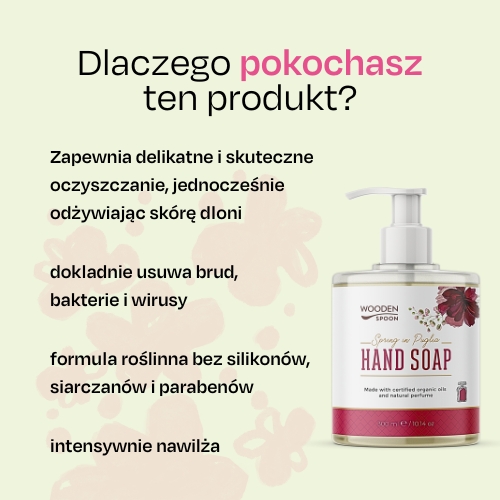 Mydło do rąk w płynie "Spring in Puglia" Wooden Spoon 300ml