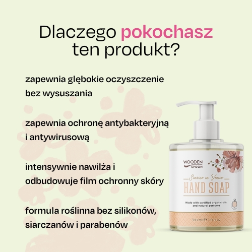 Mydło w płynie do rąk "Sunrise in Venice" Wooden Spoon 300ml