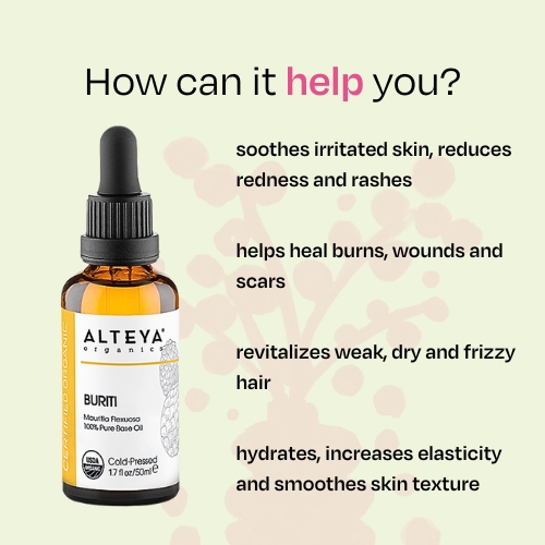 Buriti Oil 100% Alteya Organics 50 ml