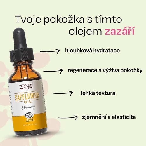 Pupalkový (bodlákový) olej Wooden Spoon 30 ml