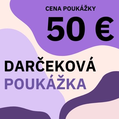 Darčeková poukážka na nákup v eshope Bioruža v hodnote 50€
