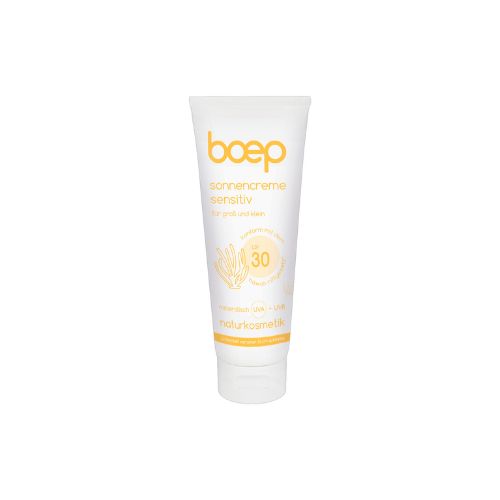 Prírodný opaľovací krém sensitive spf 30 Boep 100ml