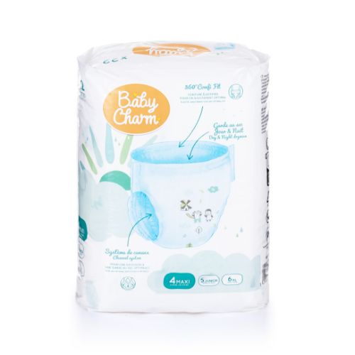 Detské plienkové nohavičky Super Dry Flex Maxi PANT 9-15kg BabyCharm 22ks