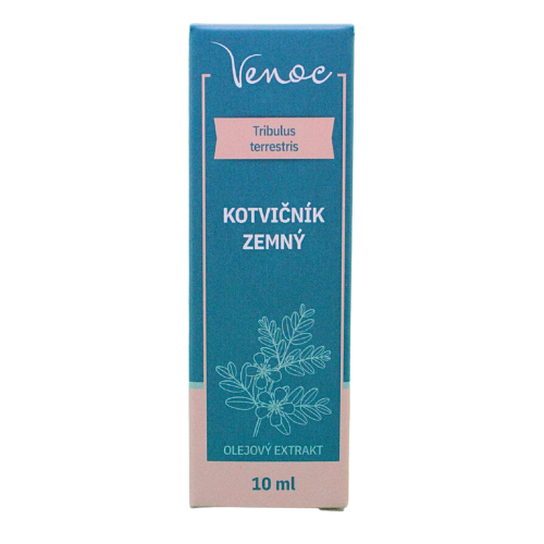 Kotvičník zemný - Olejový extrakt, bezalkoholová tinktúra Venoc 10ml