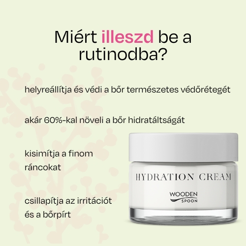Luxus hidratáló nappali krém Wooden Spoon 50ml