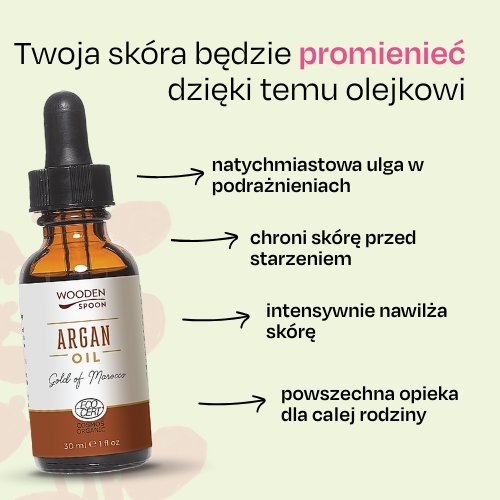 Olej arganowy Wooden Spoon 30 ml