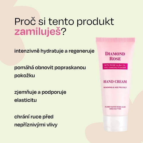 Regenerační krém na ruce Diamond Rose Biofresh 50 ml