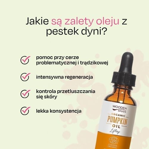 Olej z pestek dyni Wooden Spoon 30 ml