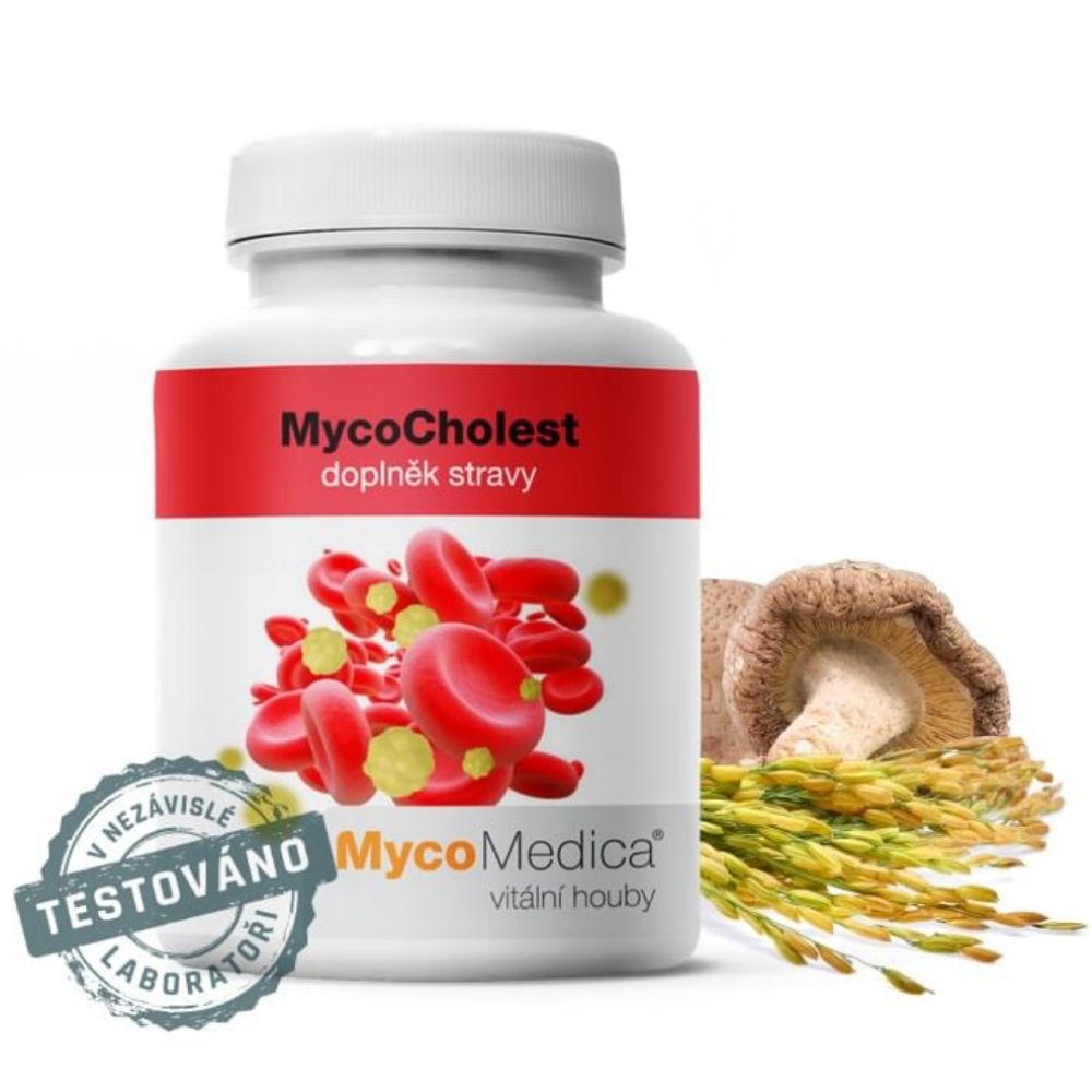 E-shop MycoCholest v optimálnej koncentrácii MycoMedica 120 rastlinných kapsúl