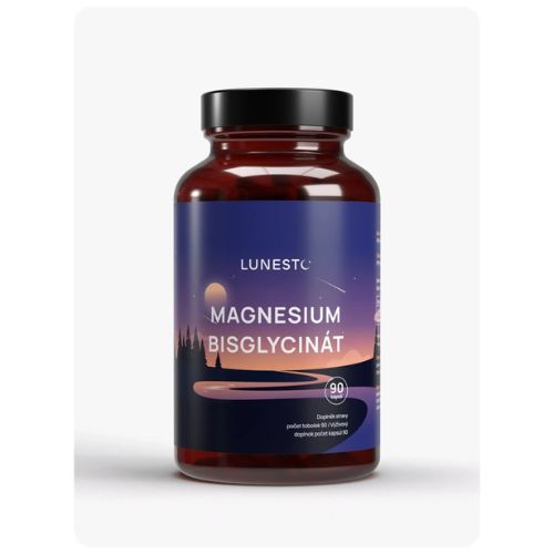 Magnesium Bisglycinát Lunesto 90 kapsúl