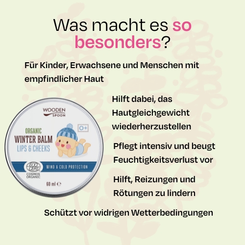 Kinder Balsam für Lippen und Wangen Wooden Spoon 60 ml