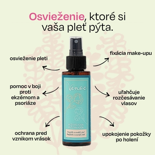 Ružová voda Venoc 100ml