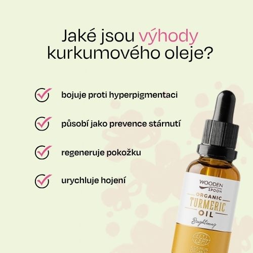 Kurkumový olej Wooden Spoon 10 ml