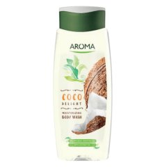Sprchový gél Kokosové potešenie Aroma 400 ml Sprchový gél Kokosové potešenie Aroma 400 ml
